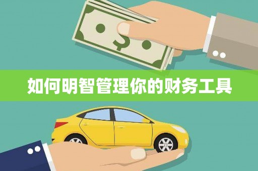 建邺如何明智管理你的财务工具
