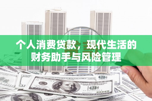 建邺个人消费贷款，现代生活的财务助手与风险管理
