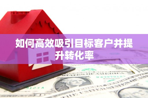 建邺如何高效吸引目标客户并提升转化率