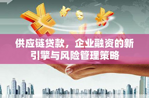 建邺供应链贷款，企业融资的新引擎与风险管理策略