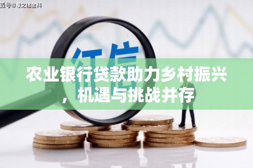 建邺农业银行贷款助力乡村振兴，机遇与挑战并存