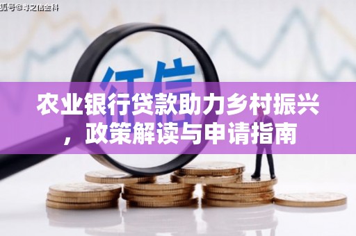建邺农业银行贷款助力乡村振兴，政策解读与申请指南