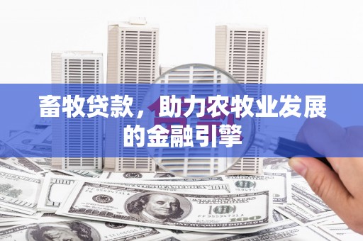 建邺畜牧贷款，助力农牧业发展的金融引擎
